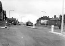 City Road at junction of Hurlfield Road, after road alterations. Manor Cinema in background City Road at junction of Hurlfield Road, after road alterations. Manor Cinema in background