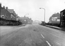 City Road at junction of Hurlfield Road, prior to road alterations. Premises on left include No 980, Elm Tree Inn, on left. Manor Cinema in background City Road at junction of Hurlfield Road, prior to road alterations. Premises on left include No 980, Elm Tree Inn, on left. Manor Cinema in background