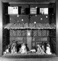 Nativity display at Firth Park Branch Library, Firth Park Road