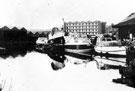 Straddle Warehouse and Canal Moorings, Canal Basin, SYK Navigation