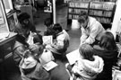 Young Readers in the Childrens Section of Burngreave Library, Gower Street