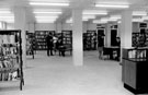 Interior of Handsworth Library, Hendon Street, at junction of Hall Road