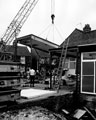 Section three coming over during the construction of Handsworth Library, Hendon Street, at junction of Hall Road