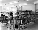 Interior of Handsworth Library, Hendon Street, at junction of Hall Road