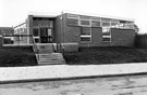 Hackenthorpe Library, Main Street. Opened 31st October 1972 by Councillor Enid Hattersley, Chairman of the Library and Arts Committee