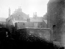 Unidentified location, information with photograph reads back of Sunderland. House No. 49 out of view on left