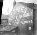 Tom Sykes, house furnisher, No. 54 Balaclava Road