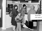 Tenants queueing at the Area Housing Office, Wordworth Avenue, Parson Cross Estate Tenants queueing at the Area Housing Office, Wordworth Avenue, Parson Cross Estate