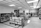 Junior Library from the counter, Greenhill Library, Hemper Lane. Opened 28th February 1963