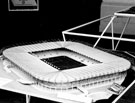 View: u03537 Town Planning Exhibition, 1963 - model of Sheffield Wednesday football ground