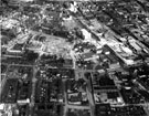 Aerial view of central Sheffield