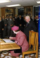 Opening of Guardian's Hall, Cutlers' Hall, by Her Majesty the Queen 	