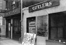 West Street showing former premises of Nos. 100 - 104 Morton Scissors, scissors manufacturers looking towards Bailey Lane West Street showing former premises of Nos. 100 - 104 Morton Scissors, scissors manufacturers looking towards Bailey Lane