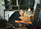 Rowland Swinden knife grinding at Kelham Island Industrial Museum