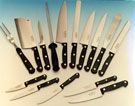 Richardson Sheffield - 'professional' range of kitchen knives Richardson Sheffield - 'professional' range of kitchen knives