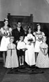 Greenhill Methodist Church Sunday School May Queen and Captain with attendants Greenhill Methodist Church Sunday School May Queen and Captain with attendants