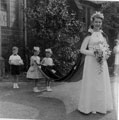 Greenhill Methodist Church Sunday School May Queen and attendants, possibly 1965 Greenhill Methodist Church Sunday School May Queen and attendants, possibly 1965