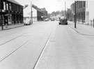 Queens Road from the junction with Clover Road looking towards London Road showing the junction with Jersey Road (left) Queens Road from the junction with Clover Road looking towards London Road showing the junction with Jersey Road (left)