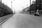 Shoreham Street looking towards Queens Road with the rear of Arnold Laver and Co. Ltd., Olympic Saw Mills right Shoreham Street looking towards Queens Road with the rear of Arnold Laver and Co. Ltd., Olympic Saw Mills right