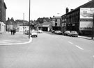 Waldo Ltd., Waldo Works, wholesale furniture manufacturers (right) Moorfields looking from Shalesmoor towards Gibraltar Street