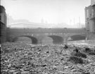 Blonk Bridge, Blonk Street over the River Don looking upstream showing Samuel Osborn and Co., Clyde Steel Works (extreme right)