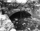 Suffolk Road Bridge, Suffolk Road/ Queens Road over the River Sheaf looking downstream