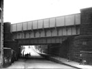 Gleadless Road Railway Bridge, Gleadless Road looking from London Road
