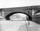 Effingham Road Railway Bridge (part of Norfolk Midland Railway Viaduct) looking towards Leveson Street