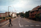 Meadow Street, looking towards (No.110) the Meadow Street Hotel and St Vincent's Roman Catholic Church