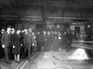 Royal visit of Edward, Prince of Wales to Vickers Ltd., River Don Works