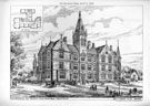 New Hospital for Women (Jessop Hospital), Leavygreave Road, John D. Webster, architect, from 'The Building News', August 4th 1876