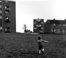Boy Playing, Gleadless Valley Estate Boy Playing, Gleadless Valley Estate