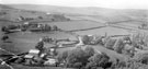 The lost hamlet of Monnybrook (at the end of the lane, far left), Totley
