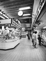 Interior of Castle Market showing The Shop under the Clock