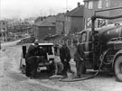 Sheffield Corporation City Engineers Department, cleaning out grates on Jenkin Road, Wincobank