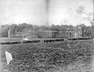 Cavalry troops at Wentworth Woodhouse during the Great Coal Strike
