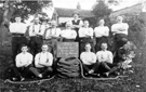 Totley Tug of War Team winners 1919