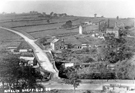 Elevated view of Rivelin Valley Road (bottom) and Hollins Lane at Hollins Bridge, River Rivelin with Hollins Bridge Corn Mill (Riverlin Bridge Wheel) left; Holly Bush Inn (centre) and Hollins Farm (left) Elevated view of Rivelin Valley Road (bottom) and Hollins Lane at Hollins Bridge, River Rivelin with Hollins Bridge Corn Mill (Riverlin Bridge Wheel) left; Holly Bush Inn (centre) and Hollins Farm (left)