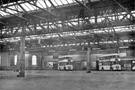 Interior of Sheffield Transport Depot, Tenter Street, mid 1960's