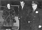 Lord Mayor, John (Jack) Stenton Worrall and Lady Mayoress, Mrs. Worrall with Mr. Vickers, Transport Department Chauffeur mid 1960's