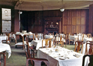 Dining room, The Sheffield Club, No. 36 Norfolk Street 