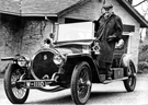 Sir Arthur Balfour (1873 - 1957), Lord  Riverdale and his V.C.C. 1910 Sheffield Simplex Motor Car