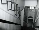 Staircase showing the part of the closing exhibition, Crookes Endowed School, Crookes 