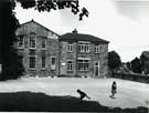 Playground, Crookes Endowed School, Crookes looking towards School Road Playground, Crookes Endowed School, Crookes looking towards School Road