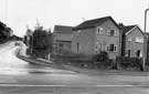 Nos. 66 (left) and 64 Cross Hill at the junction with High Street, Ecclesfield Nos. 66 (left) and 64 Cross Hill at the junction with High Street, Ecclesfield