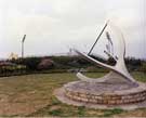 Harry Brearley sundial, created by Wendy Taylor, erected to the memory of Harry Brearley inventor of stainless steel, located between Don Valley Stadium (in the background) and the footbridge to East End Park, Don Valley Bowl Harry Brearley sundial, created by Wendy Taylor, erected to the memory of Harry Brearley inventor of stainless steel, located between Don Valley Stadium (in the background) and the footbridge to East End Park, Don Valley Bowl