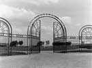 Entrance gates to Don Valley Bowl, East End Park, Coleridge Road Entrance gates to Don Valley Bowl, East End Park, Coleridge Road