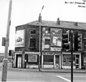 Derelict Nos. 391; 393, former premises of B. Hartley, tool dealer; and 395, Attercliffe Common and the junction with Milford Street left Derelict Nos. 391; 393, former premises of B. Hartley, tool dealer; and 395, Attercliffe Common and the junction with Milford Street left