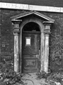 Doorway of Nos. 523, Attercliffe Road former premises of A. Markham and Sons, funeral directors 