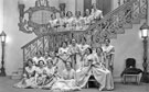 Miss Florrie Barker of Norton (seated front row far left) in costume for an Amateur Dramatic performance Miss Florrie Barker of Norton (seated front row far left) in costume for an Amateur Dramatic performance